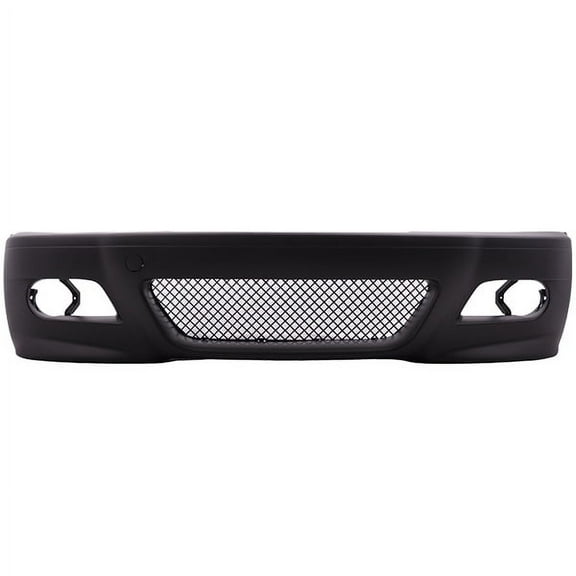 Ikon Motorsports Compatible with 99-06 BMW E46 3 Series Sedan M3 Style Front Bumper Cover Conversion - PP