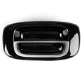 thumbnail image 1 of Ikon Motorsports Compatible with 99-07 Silverado GMC Sierra Black Tail Gate Handle Cover No Keyhole ABS, 1 of 7