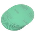 thumbnail image 1 of Ikon Motorsports Compatible with Disc 1500 Grit 5 PSA Green Auto Sanding Paper Sheets Repair Sand Velcro 10PC, 1 of 4