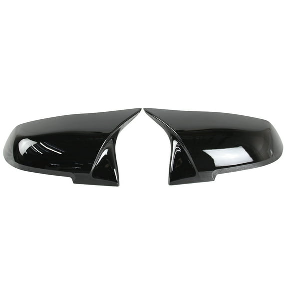 Ikon Motorsports Compatible with F21 F23 M Sports Upgrade Mirror Cover Painted #475 Black Sapphire Metallic