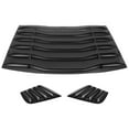 thumbnail image 1 of Ikon Motorsports Compatible with Fits 11-23 Dodge Charger V2 Style Rear Side Window Louver Air Vent, 1 of 9