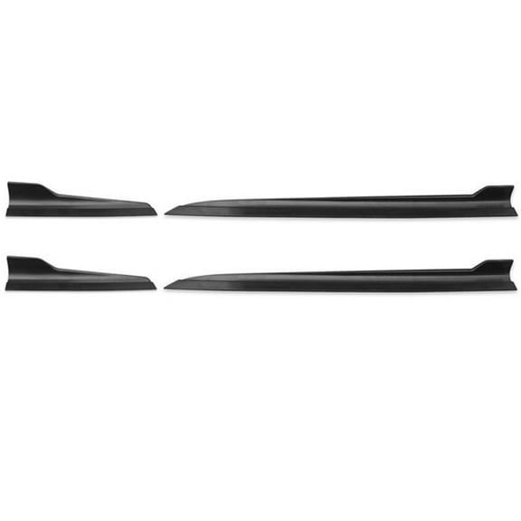 Ikon Motorsports Compatible with Honda Civic Side Skirts Rocker Panels 4PCS PP