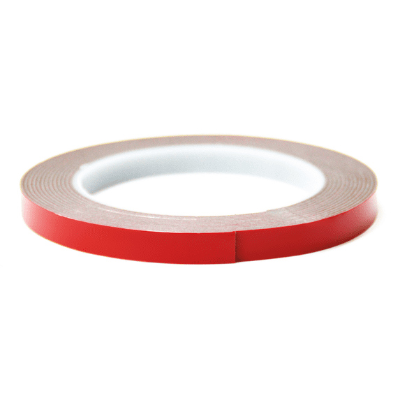 Ikon Motorsports Compatible with Universal Double Sided Adhesive Tape Automotive Acrylic Plus Van 1CM x1 Roll