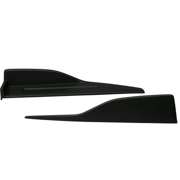 Ikon Motorsports Compatible with Universal Side Skirts Extension Winglet Blades Rocker Splitter Left & Right - PP