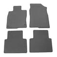 thumbnail image 1 of Ikon Motorsports Floor Mat Compatible With 2016-2021 Honda Civic 4-Door Sedan & Hatchback Factory Fitment Grey Nylon Front Rear Car Floor Mats Liner Carpets Replacement 4PCS, 1 of 9