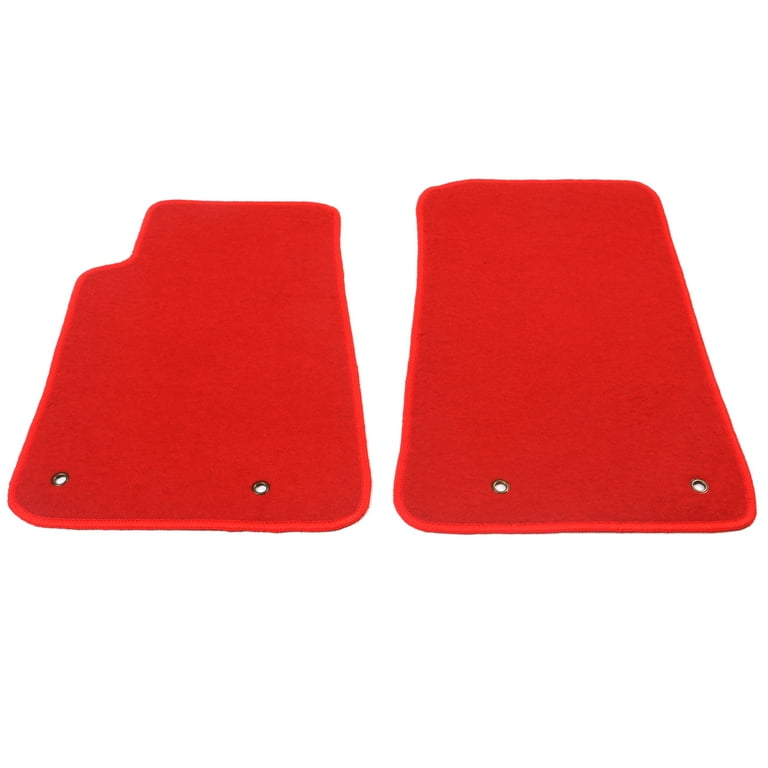Red camaro floor mats deals