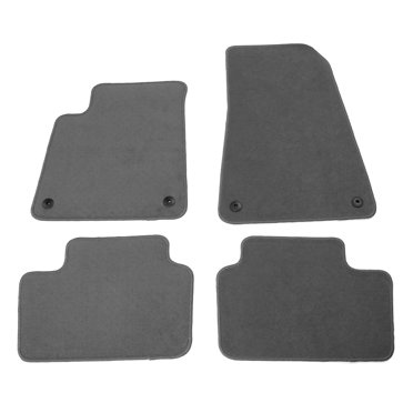 4-Piece Nylon Carpet Floor Mats For 2009-2013 Toyota Corolla – Front & Rear, Gray