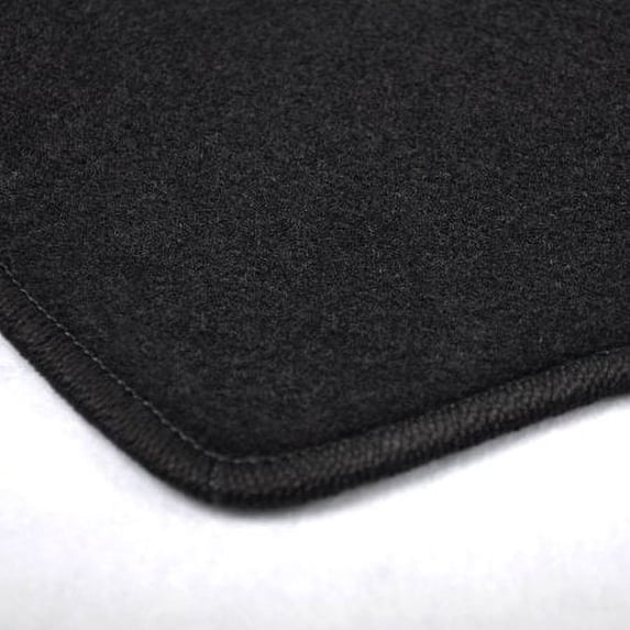 Ikon Motorsports Floor Mats Compatible with 2011-2023 Dodge Charger Chrysler 300 RWD OE Factory Style Black Nylon Car Front Rear Carpet Liner 4pcs