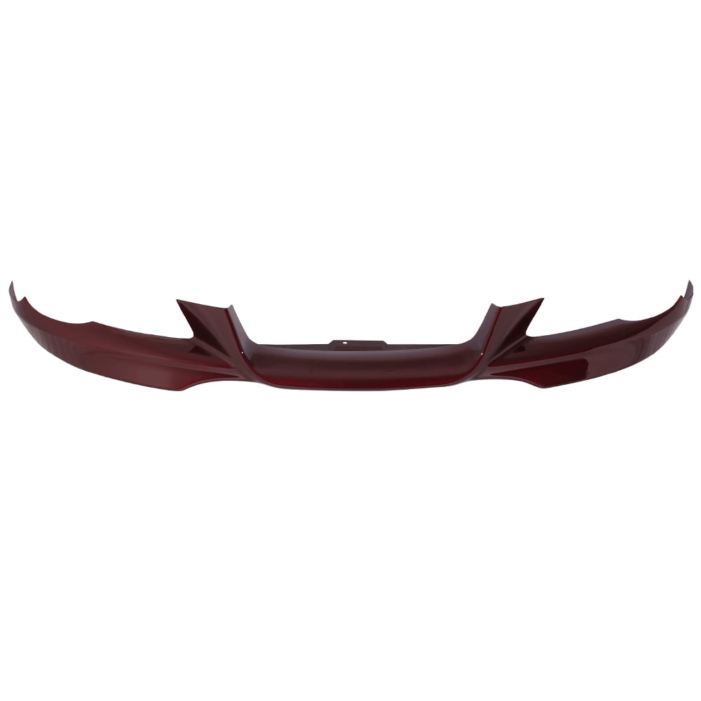 Ikon Motorsports Front Bumper Lip Compatible With 2007-2010 BMW E92 E93 3-Series Coupe Convertible M-Tech Style Painted #A39 Barbera Red Metallic PP Air Dam Chin Protector Spoiler 2008 2009