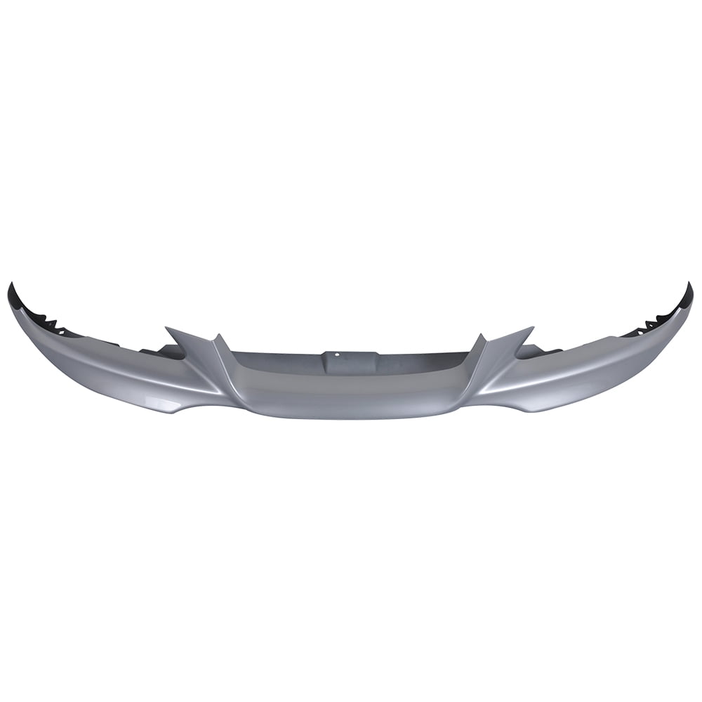 Ikon Motorsports Front Bumper Lip Compatible With 2007-2010 BMW E92 E93 3-Series Coupe Convertible M-Tech Style Painted Titanium Silver #354 PP Air Dam Chin Protector Spoiler 2008 2009