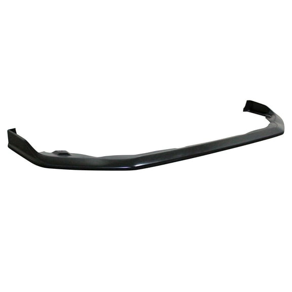 Ikon Motorsports Front Bumper Lip Compatible With 2018-2020 Subaru Crosstrek, IKCS Style Unpainted Black PU Air Dam Chin Spoiler Lower Valance Splitter