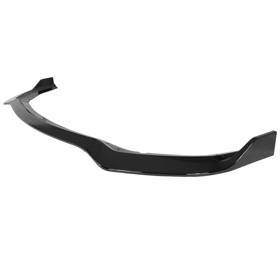 Ikon Motorsports Front Bumper Lip Compatible With 2020-2023 Dodge Charger Widebody IKON V1 Style Painted Gloss Black ABS Air Dam Chin Protector Spoiler Splitter 2021