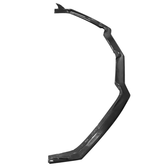 Ikon Motorsports Front Bumper Lip Compatible With 2020-2025 Chevrolet Corvette, Real Carbon Fiber C8 Front Chin Lip Spoiler Splitter Protector Body Kit