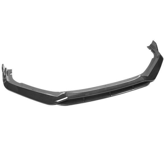 Ikon Motorsports Front Bumper Lip Compatible With 2021-2022 Honda Accord Carbon Fiber Print IKON V2 Style PP 4PCS Front Lip Splitter Kit