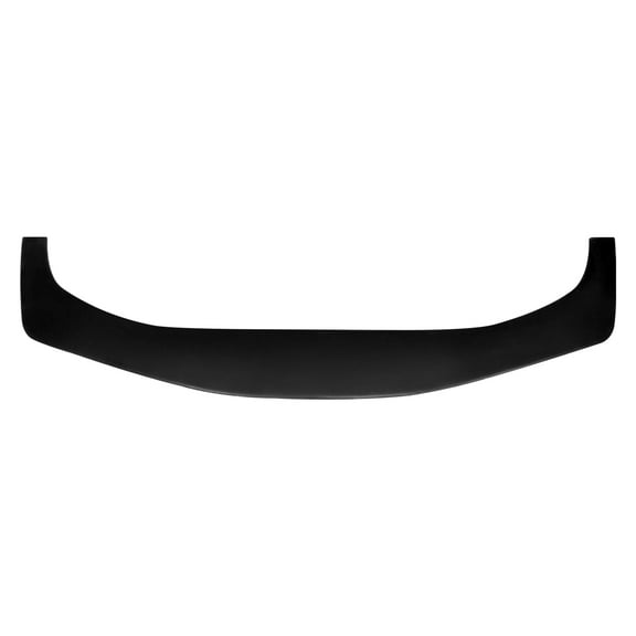 Ikon MotorsportsFront Bumper Lip Compatible with2003-2005 Nissan 350Z Z33 Unpainted Black PU Polyurethane Air Dam Chin Spoiler Protector Splitter