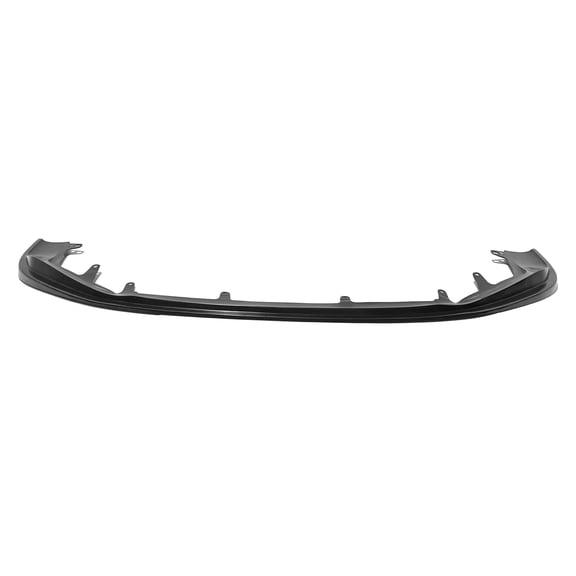 Ikon MotorsportsFront Bumper Lip Compatible with2014-2016 Lexus IS250 IS350 F-Sport Sedan MDA Style Unpainted Black PU Polyurethane Air Dam Chin Spoiler Protector Splitter