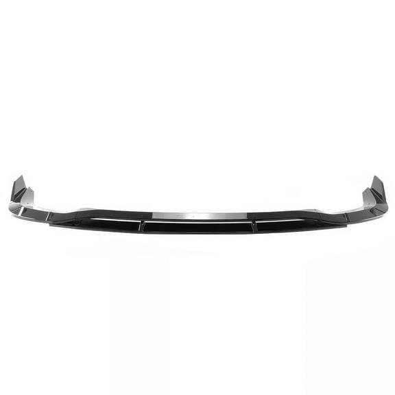 Ikon Motorsports Front Bumper Lip Compatible with 2021-2025 Dodge Durango SRT Hellcat, IKON Style Gloss Black ABS Plastic Air Dam Chin Spoiler Protector Splitter 4PC