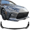 thumbnail image 1 of Ikon Motorsports Front Bumper Lip Fits 2022-2026 Toyota GR86 Except Yuzu Edition T Style Gloss Black PP Front Chin Spoiler Splitter 3PCS, 1 of 9