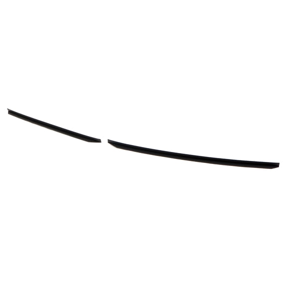 Ikon Motorsports Front Bumper Lip Protector Compatible With 2022-2025 Subaru BRZ Coupe 2-Door STI Style Unpainted Black Front Bumper Lip Splitter Protector BodyKit