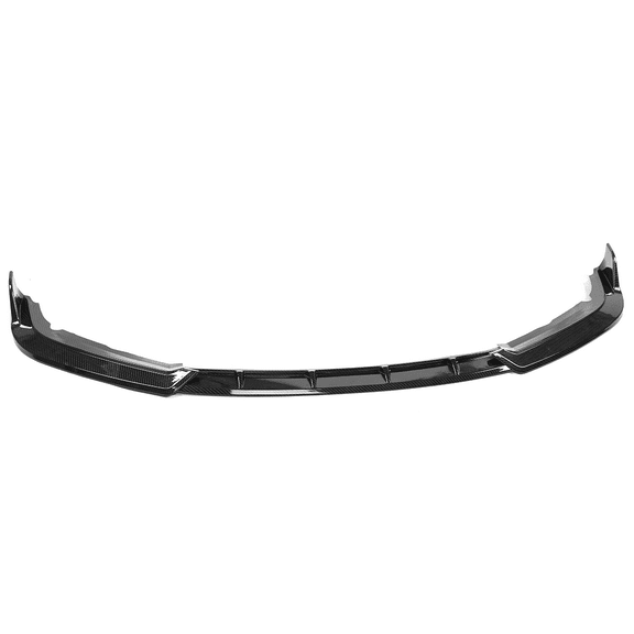 Ikon Motorsports Front Bumper Lip Splitter Fits 19-21 Honda Civic IKON Style Carbon Fiber Look PP