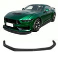 thumbnail image 1 of Ikon Motorsports Front Bumper Lip Spoiler Lower Air Dam Chin Splitter Added on Body Kits Compatible With 2024-2026 Ford Mustang Dark Horse W/O Handling Package Valance ABS IKON Style Matte Black, 1 of 9