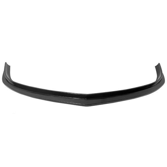 Ikon Motorsports Front Bumper Lip Spoiler Lower Air Dam Chin Splitter Bodykit Replacement Compatible With 2002-2004 Acura RSX MDA Style PU Polyurethane Unpainted Black