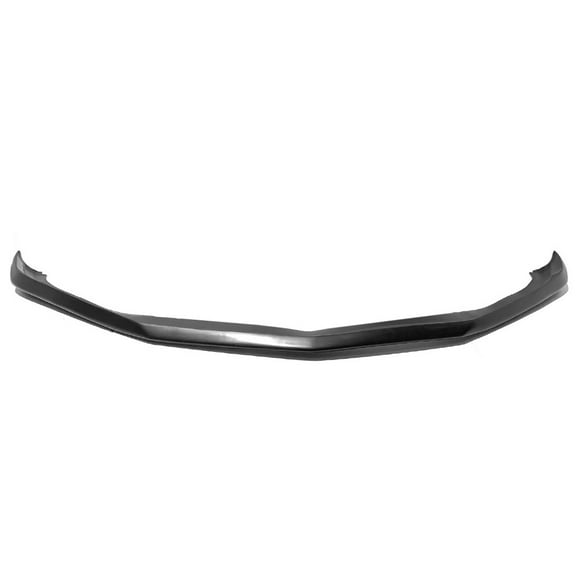 Ikon Motorsports Front Bumper Lip Spoiler Lower Splitter for 2016-2018 Chevrolet Camaro SS Coupe & Convertible, OE Style PU Unpainted Black