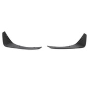 Ikon Motorsports Front Canards Fits 2024-2026 Ford Mustang Ecoboost, IKON Style Carbon Fiber Print PP, Front Bumper Side Canards Dive Planes Fin 2PCS
