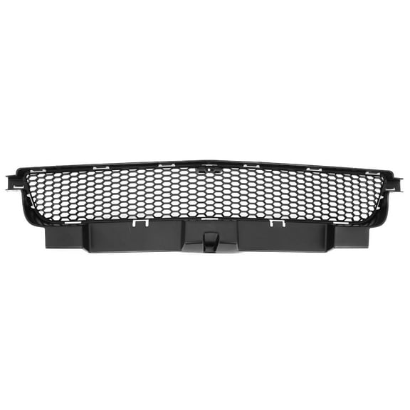 Ikon Motorsports Front Lower Grille W/O ACC Compatible with 2012-2014 Dodge Charger SRT8 Unpainted Black OE Factory Style PP Plastic Front Radiator Grill Bodykits Without Adaptive Cruise Control