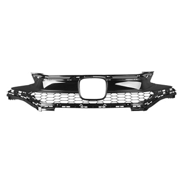 IKON MOTORSPORTS Horizontal Style Front Grille – Fits 2005-2011 Toyota Tacoma, Unpainted Black ABS Plastic, Performance Part