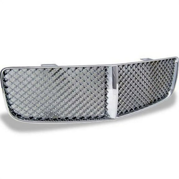 Ikon Motorsports Grille - Fits 05-10 Dodge Charger Chrome Mesh Front Hood Grille