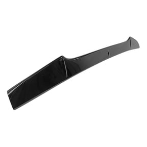 Ikon Motorsports Gurney Flap Compatible With 2015-2021 Subaru WRX STI, V2 Style Painted Gloss Black ABS Plastic Add-On Rear Trunk Spoiler Wing
