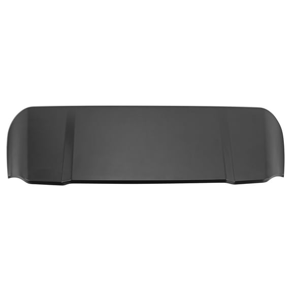 Ikon Motorsports Hood Bonnet Cover Compatible With 2022-2026 Subaru WRX, Unpainted Black D Style Bonnet Hood Engine Lid Cover