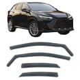 thumbnail image 2 of In-Channel Vent Window Visors For Lexus NX200t & NX300h 2015-2021 - Dark Smoke, 4-Piece Set 2 of 6