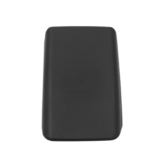 Ikon Motorsports Center Console Pad Fits 2024-2025 Tesla Model 3 Highland & 2025 Tesla Model Y, Car Armrest Lid Cover Protector Black TPE