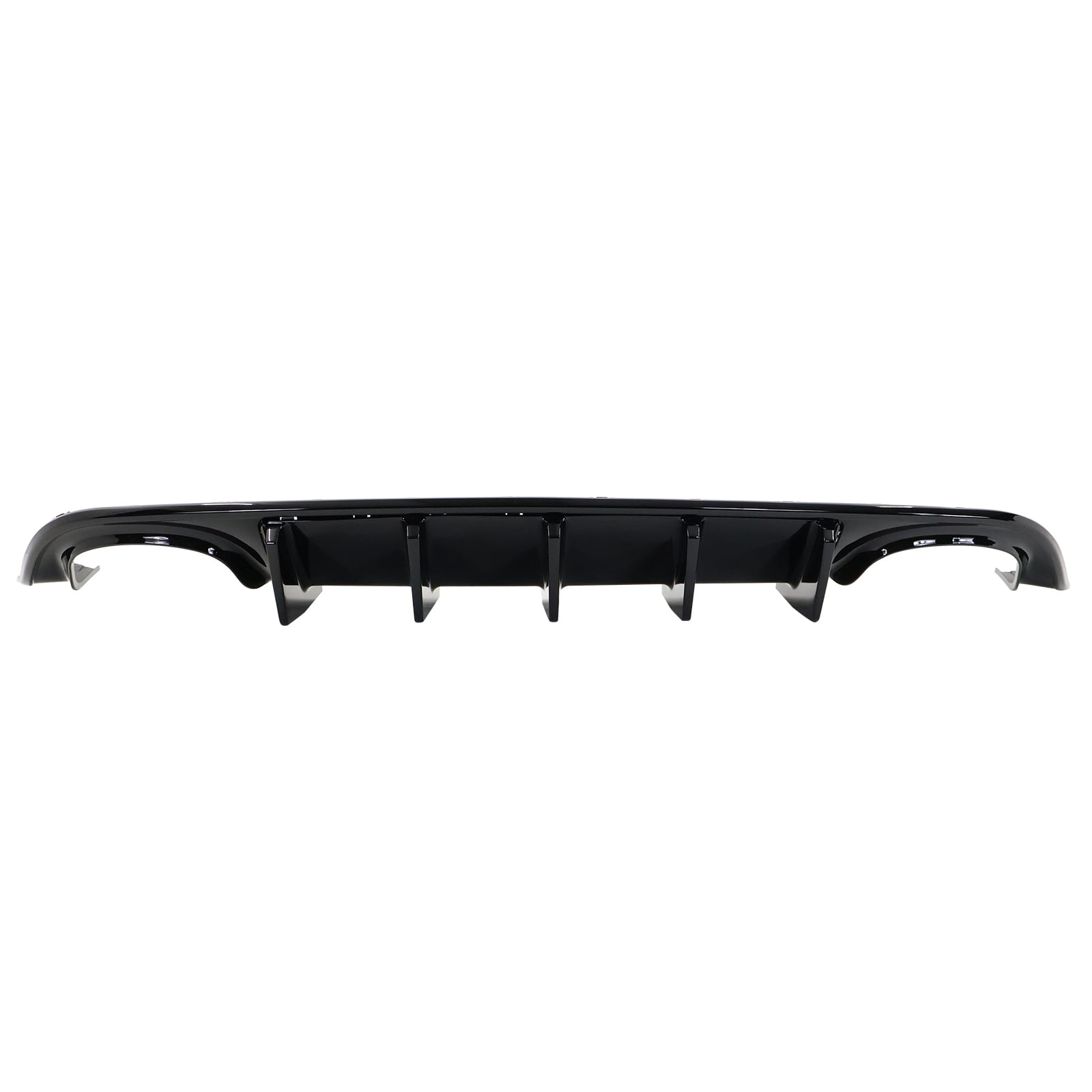 Pp Rear Bumper Ikon Motorsports Quad Exhaust Rear Diffuser Compatible with 15-23 Dodge ...