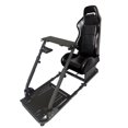thumbnail image 1 of Ikon Motorsports Racing Seat Simulator Steering Wheel Stand Compatible with Logitech G29 Thrustmaster Shifter, 1 of 7