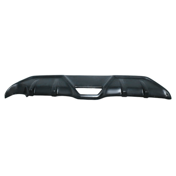 Ikon Motorsports Rear Bumper Diffuser Compatible with 2014-2016 Scion tC, Ikon Style Unpainted Black PU Lower Guard Lip Spoiler