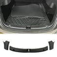 thumbnail image 1 of Ikon Motorsports Rear Bumper Guard Compatible With 2020-2023 Tesla Model Y, Black  TPE PP Interior Rear Bumper Protector Sill Plate Trim Accessories 3PCS, 1 of 9