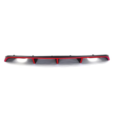 Rear Bumper Lip Valance Diffuser For 2012-2014 Dodge Charger SRT8 - OE Style, Polypropylene