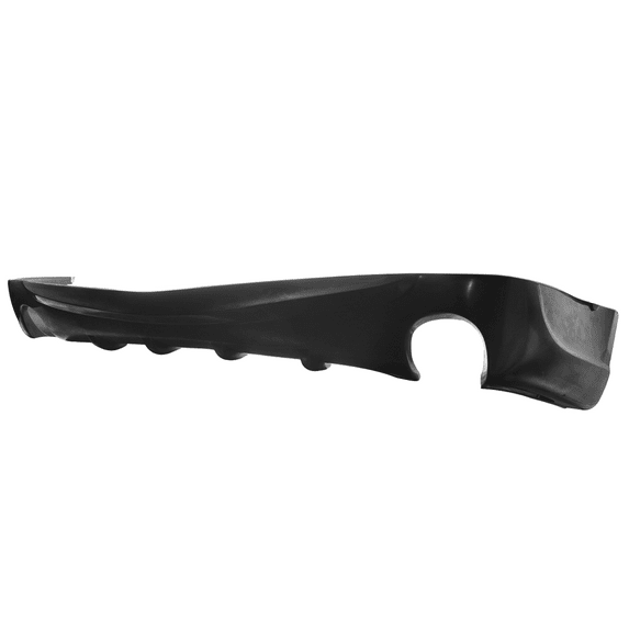 Ikon Motorsports Rear Bumper Lip Spoiler Compatible with 06-13 Lexus IS250 IS350 Black PU