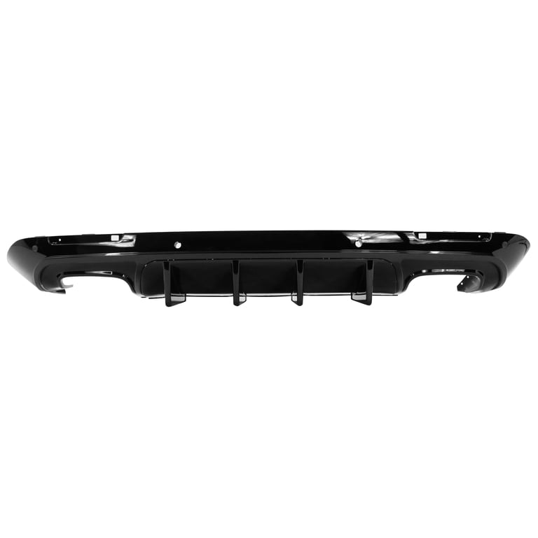Fits 15-23 Dodge Challenger IKON V4 Rear Bumper Lip Diffuser Carbon Fiber Print Fits 15-23 Dodge Challenger IKON V4 Rear Bumper Lip Diffuser Carbon Fiber Print