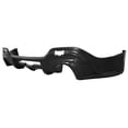 thumbnail image 1 of Ikon Motorsports Rear Diffuser Compatible With 2022-2025 Subaru BRZ & Toyota GR86 Coupe 2-Door T Style Unpainted Black PU Rear Bumper Lip Lower Spoiler, 1 of 6