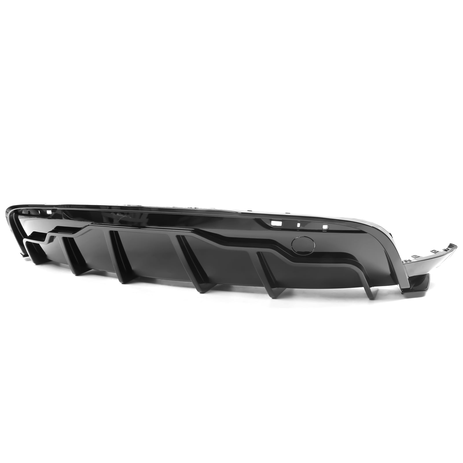 Pp Rear Bumper Ikon Motorsports Rear Diffuser Spoiler Fits 2020-2024 Tesla Model Y ...
