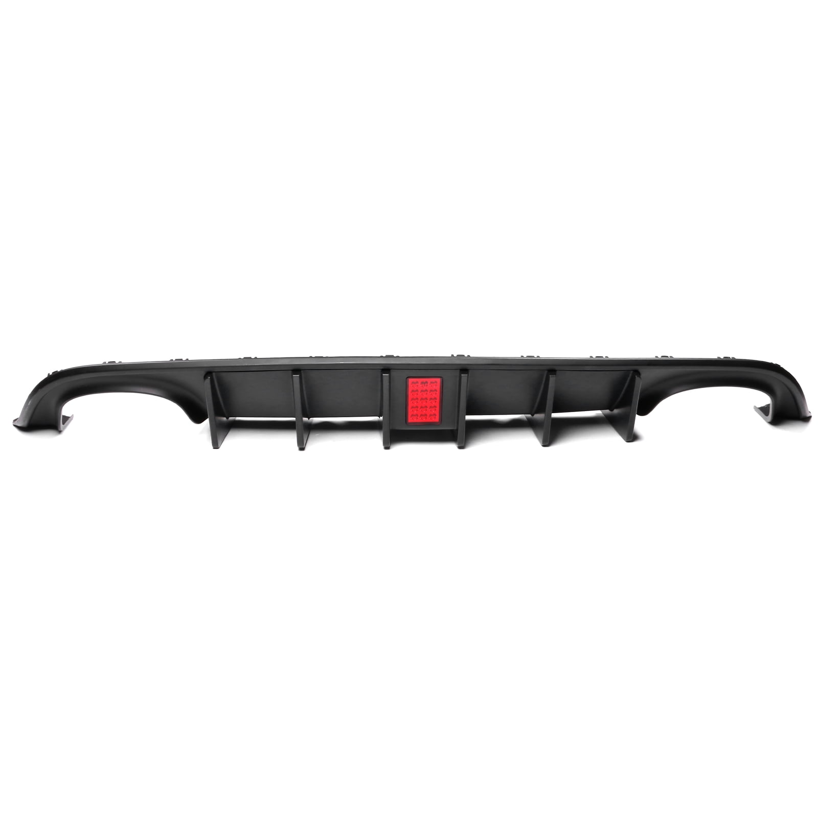 Ikon Motorsports Rear Diffuser With LED Light Compatible with 15-23 ...