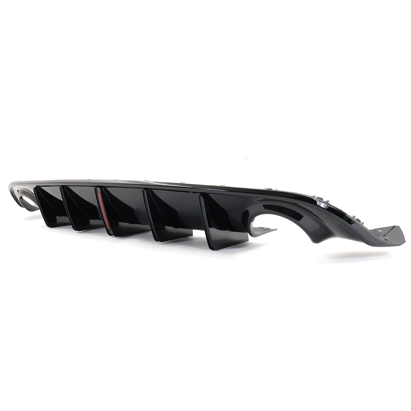 Ikon Motorsports Rear Diffuser With LED Light Compatible with 15-23 ...