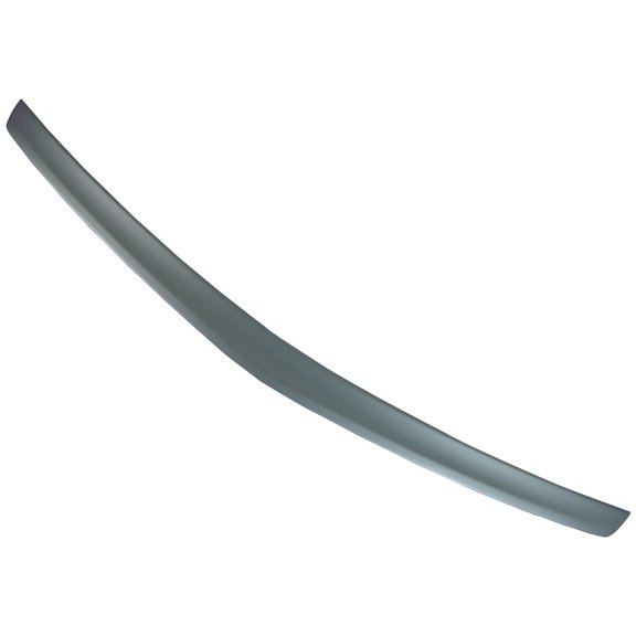 Ikon Motorsports Rear Trunk Boot Deck Lid Spoiler Wing Lip Exterior Parts Compatible With 2010-2016 Mercedes-Benz E-Class W212 Sedan 4-Door AMG Style Painted #775 Iridium Silver Metallic ABS Plastic