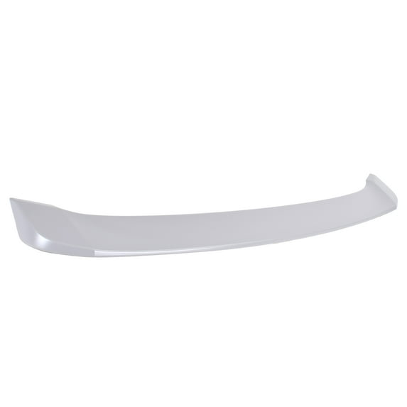 Ikon Motorsports Rear Trunk Deck Lid Spoiler Wing Lip Added on Body Kits Compatible With 2012-2015 Honda Civic 9th Gen Sedan 4-Door Modulo Style Painted #NH578 Taffeta White ABS Plastic