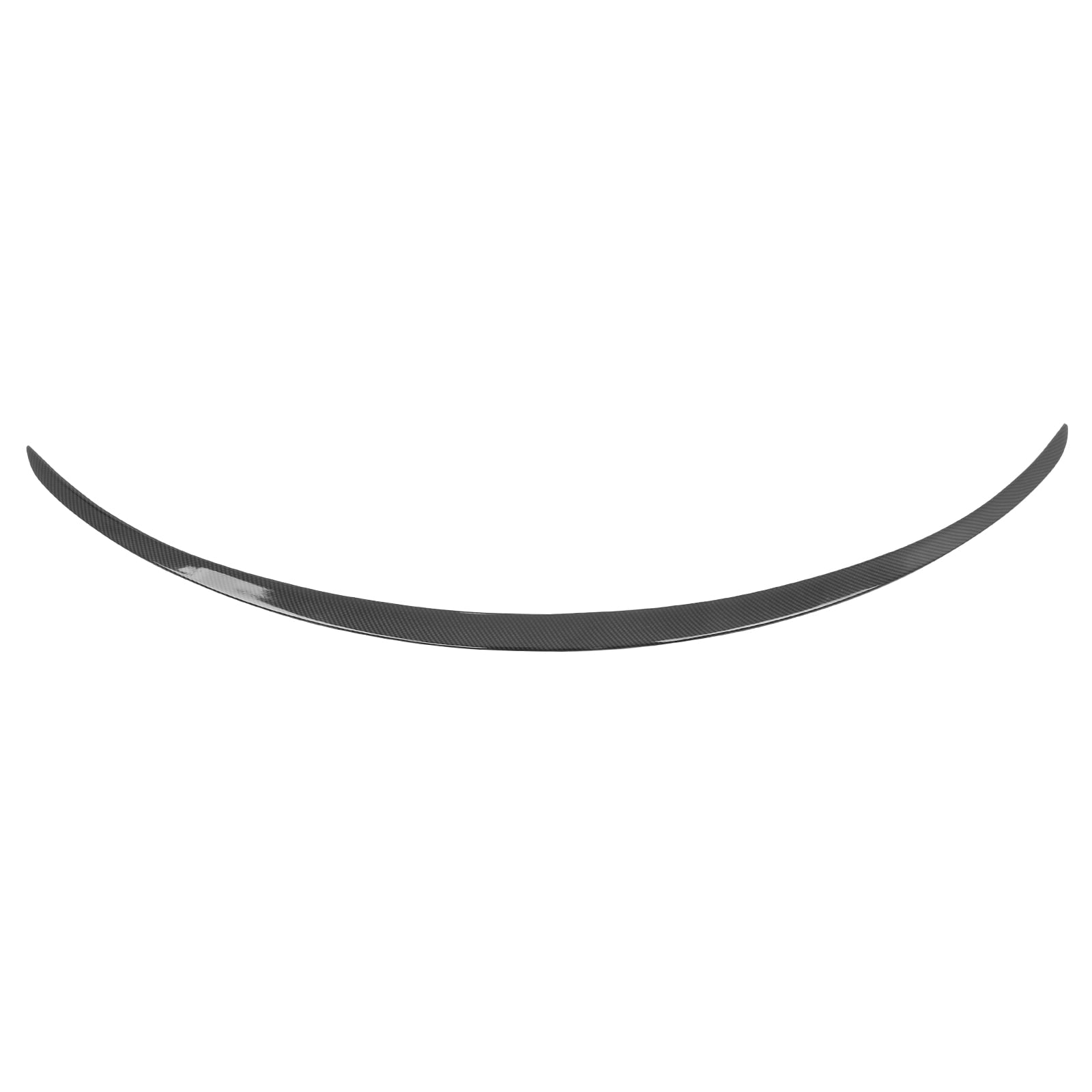 Ikon Motorsports Rear Trunk Spoiler for 2020-2025 Tesla Model Y Tail Lip Wing OE Style ABS Carbon Fiber Print