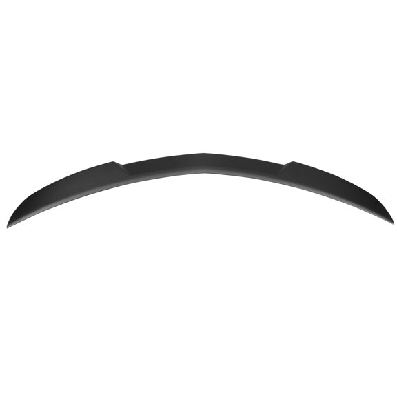 Ikon Motorsports Rear Trunk Spoiler Compatible With 2020-2025 Cadillac CT5 CS Style Matte Black ABS Plastic Rear Trunk Tailgate Spoiler Wing Flap Lip 1 PCS